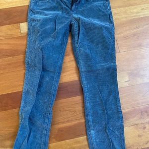 Free People Stretch Straight Leg Corduroy Pants 26